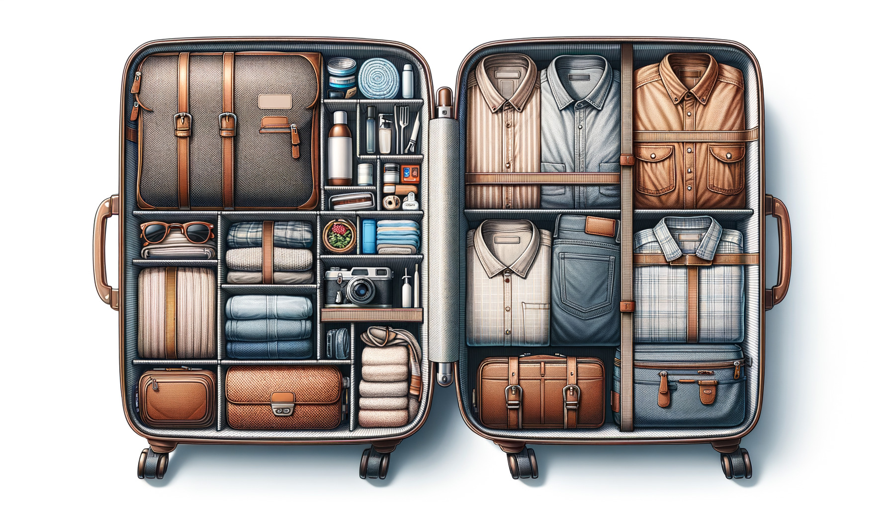 Koffer packen organizer Clearance